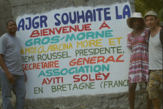 Visite de l’Association « Ayiti soley » de Bretagne